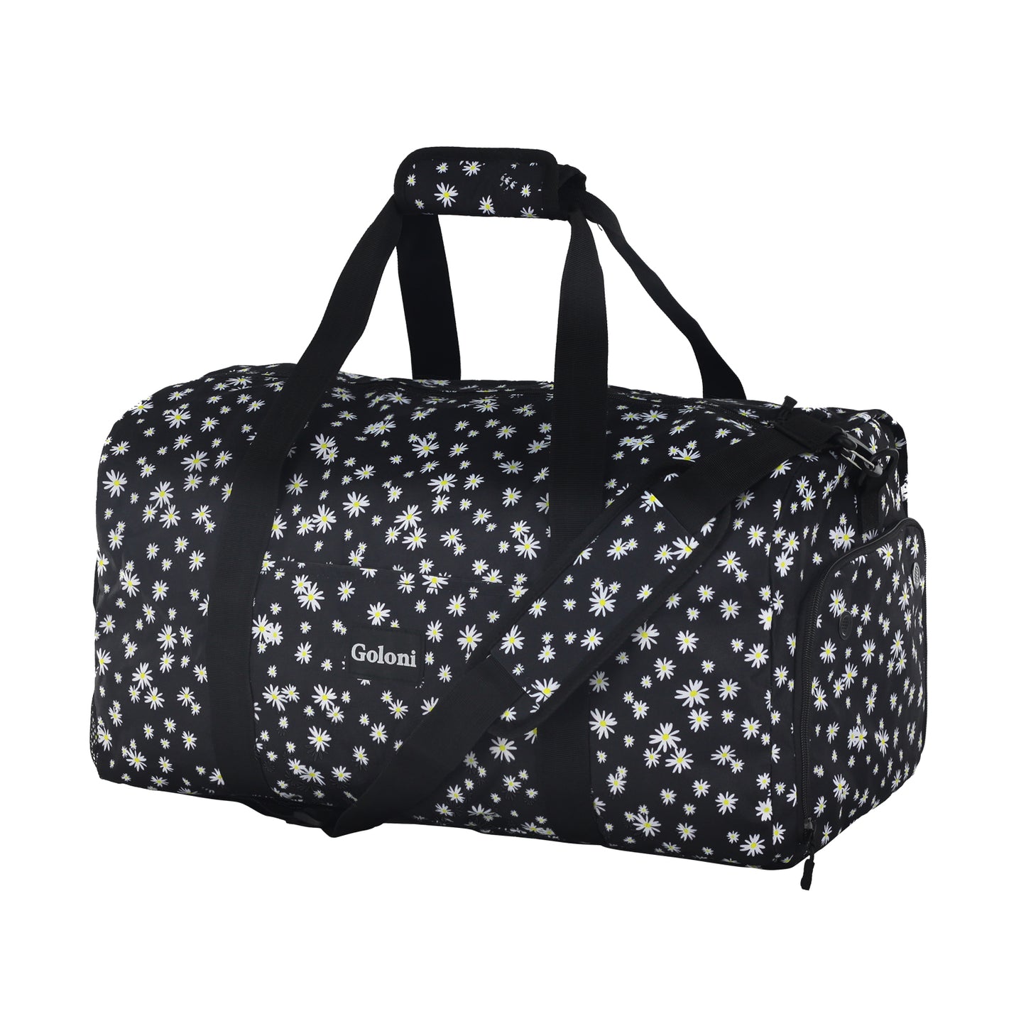 Goloni Cute Duffle Bag for Women, Gym Bag with Shoe Compartment, Lightweight Weekend Travel Duffel Bag,Overnight Bag with Wet Pocket
