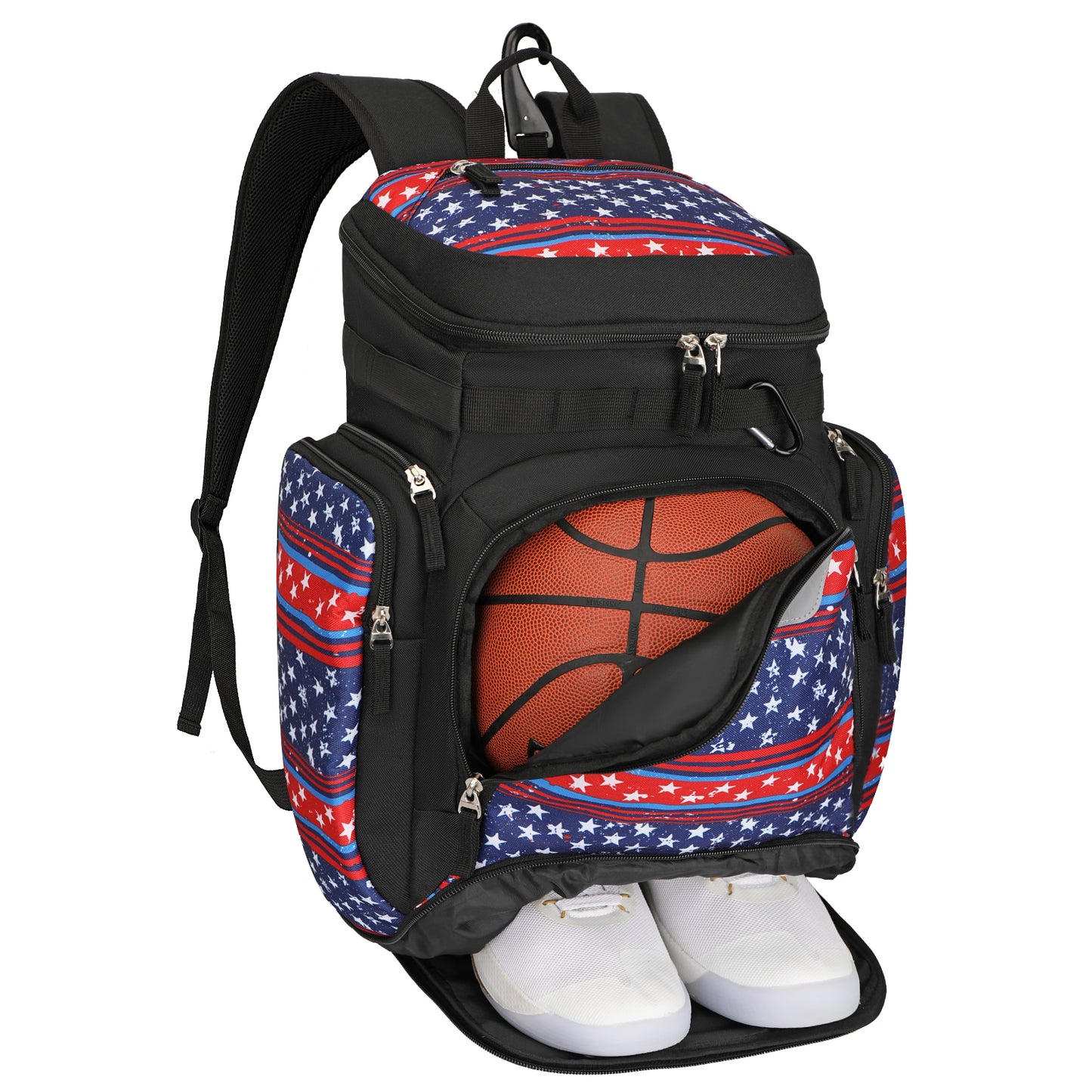 Goloni Basketball Backpack,Large Sports Bag with Ball Compartment & Shoe Compartment for Basketball, Soccer, Volleyball,Gym