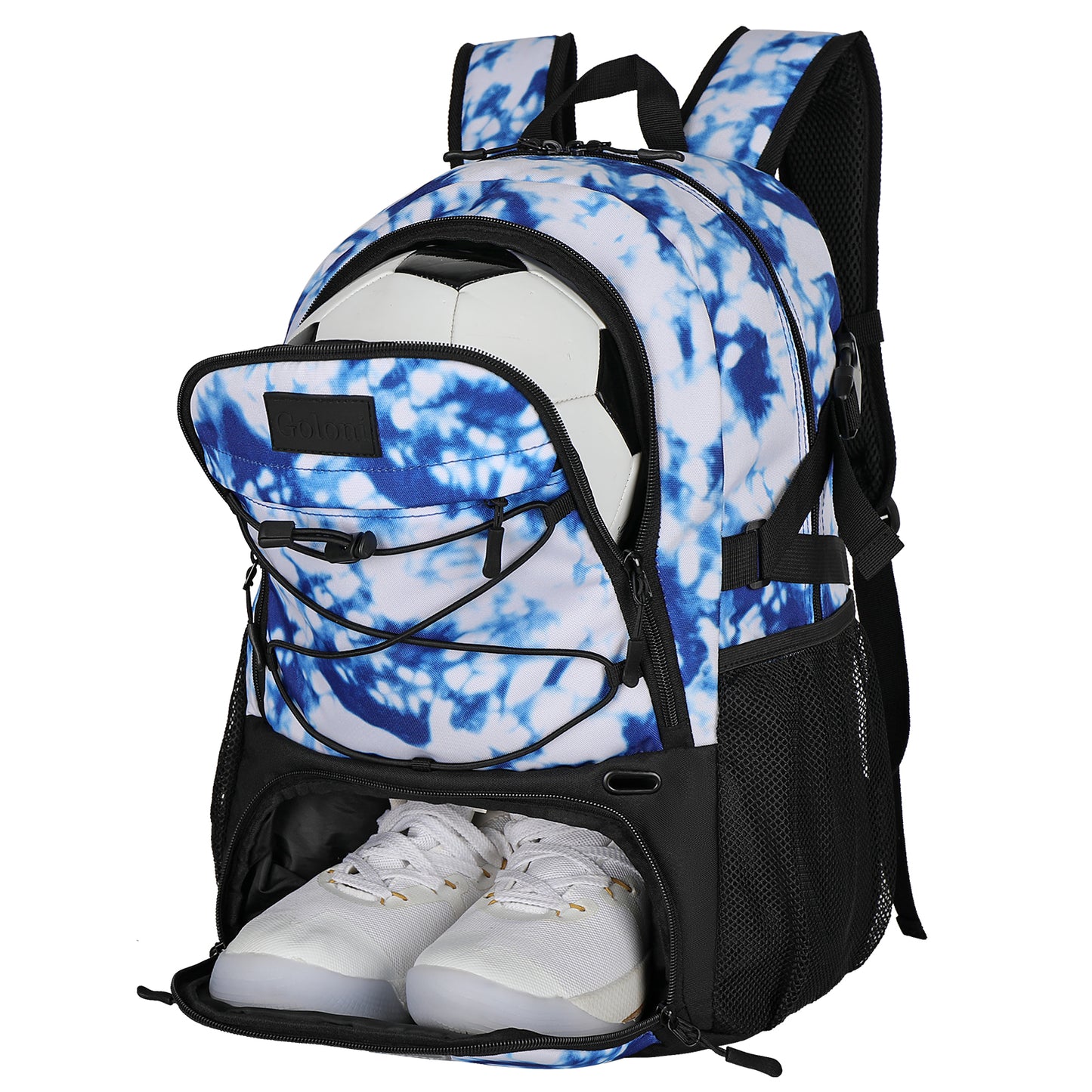 Goloni Soccer Backpack,Basketball Backpack with Ball Compartment & Shoe Compartment,Backpack for Basketball,Soccer