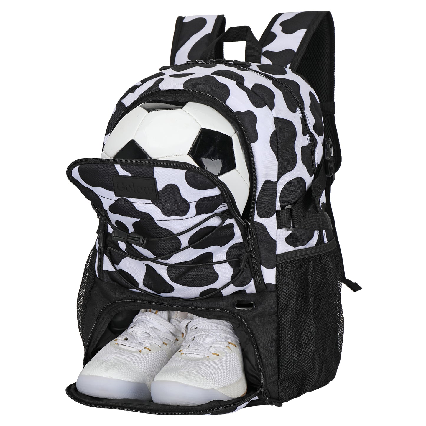 Goloni Soccer Backpack,Basketball Backpack with Ball Compartment & Shoe Compartment,Backpack for Basketball,Soccer