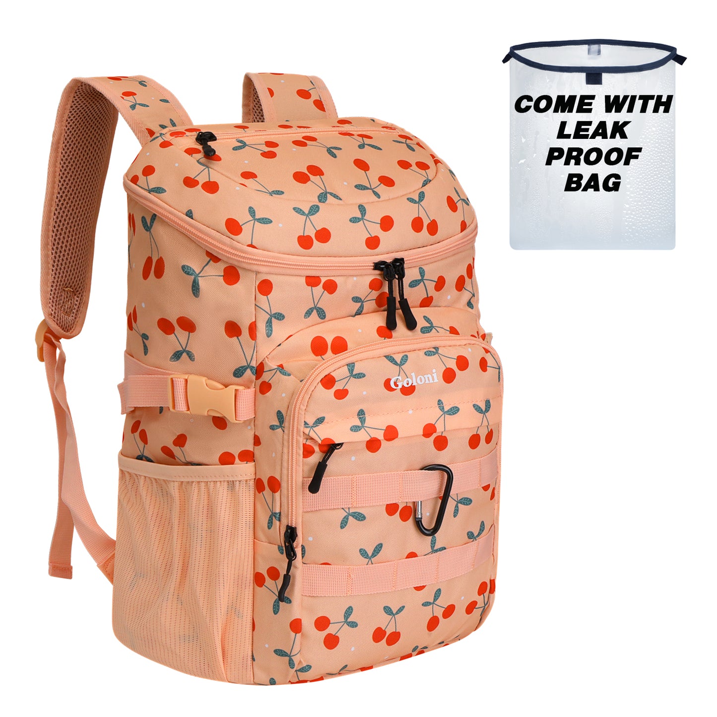 Cooler Backpack Insulated Leak Proof,Small Soft Coolers Bag for Men and Women Camping,Travel,Beach,Hiking,Picnic