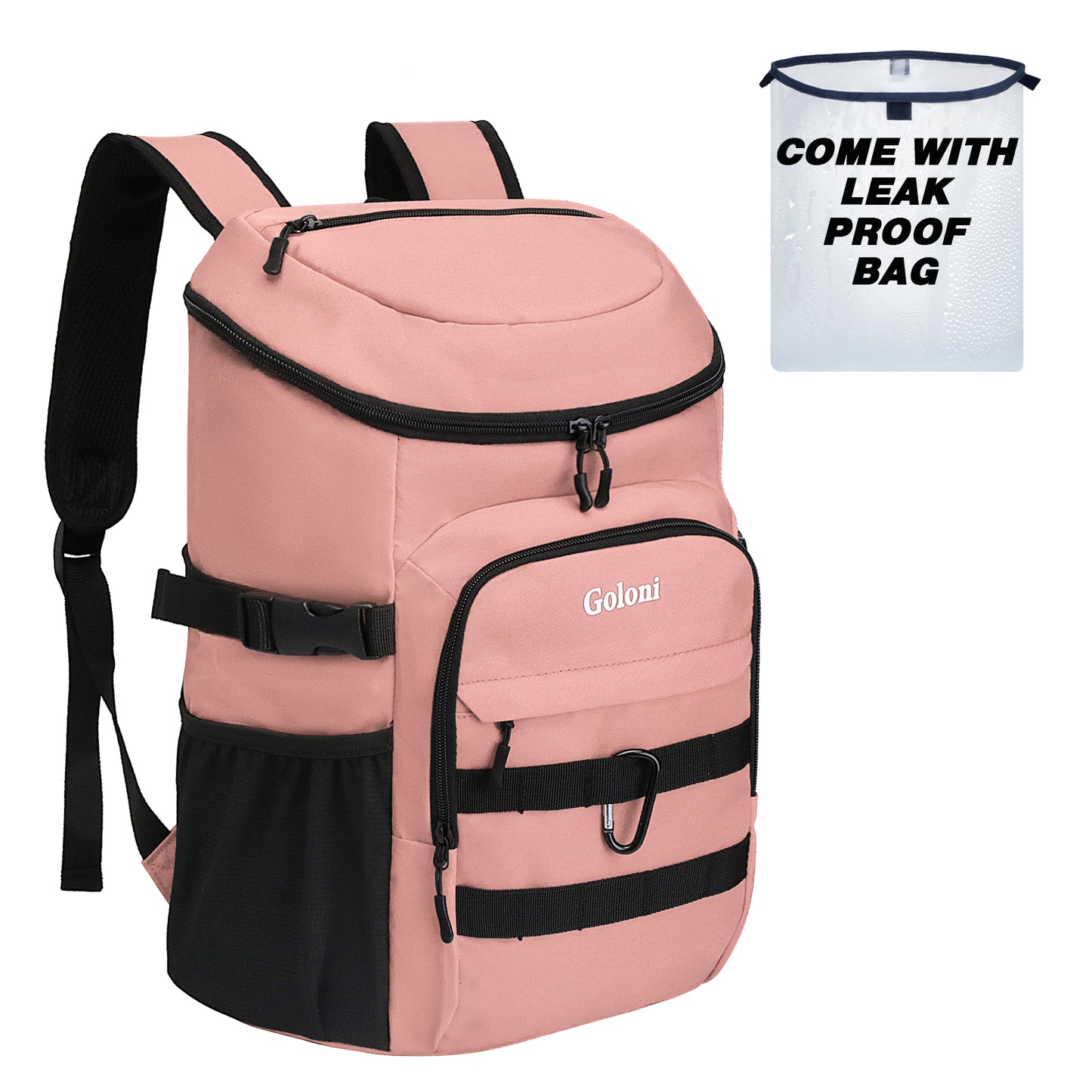 Cooler Backpack Insulated Leak Proof,Small Soft Coolers Bag for Men and Women Camping,Travel,Beach,Hiking,Picnic