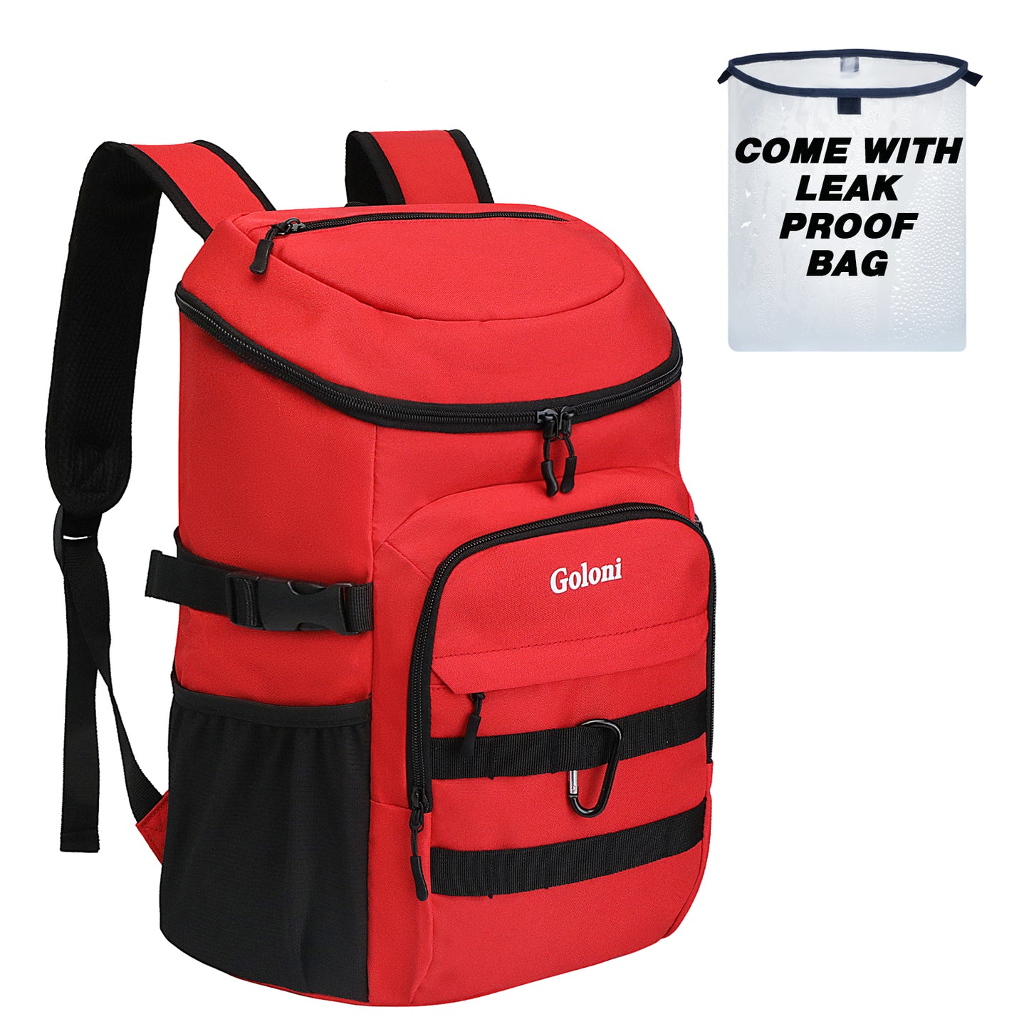 Cooler Backpack Insulated Leak Proof,Small Soft Coolers Bag for Men and Women Camping,Travel,Beach,Hiking,Picnic