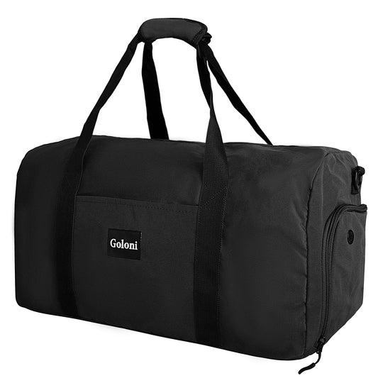 Goloni Cute Duffle Bag for Women, Gym Bag with Shoe Compartment, Lightweight Weekend Travel Duffel Bag,Overnight Bag with Wet Pocket