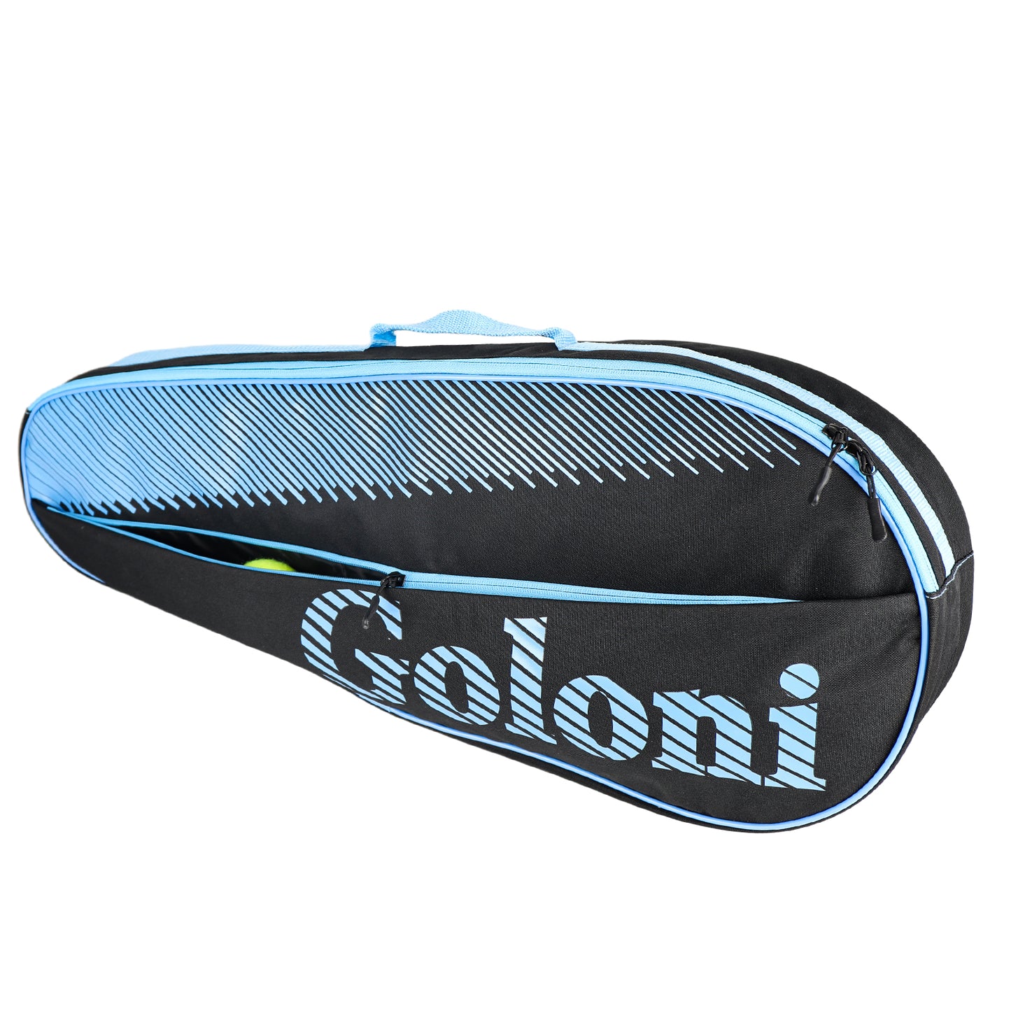 Goloni | 3 Racquet Tennis Bag, for Professional or Beginner Tennis Players, Rackets Cover Bag with Protective Pad & Lightweight | Unisex Design for Men, Women, Youth and Adults