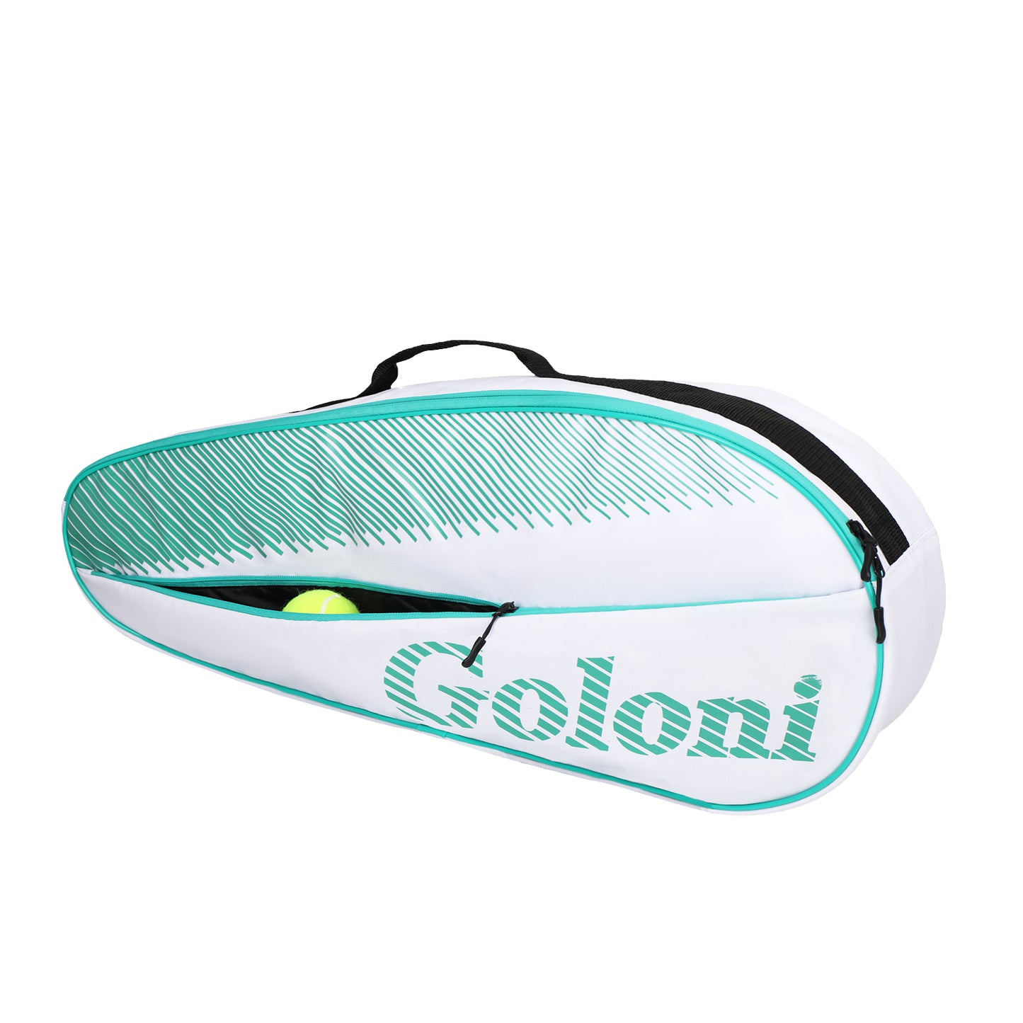 Goloni | 3 Racquet Tennis Bag, for Professional or Beginner Tennis Players, Rackets Cover Bag with Protective Pad & Lightweight | Unisex Design for Men, Women, Youth and Adults