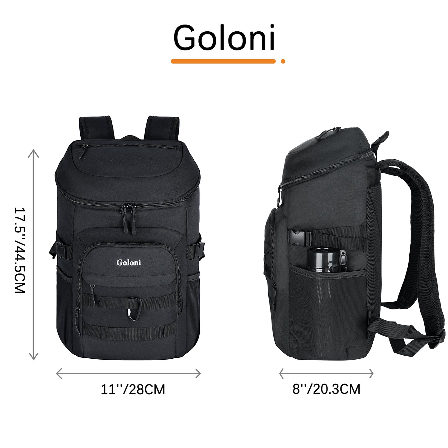 Cooler Backpack Insulated Leak Proof,Small Soft Coolers Bag for Men and Women Camping,Travel,Beach,Hiking,Picnic