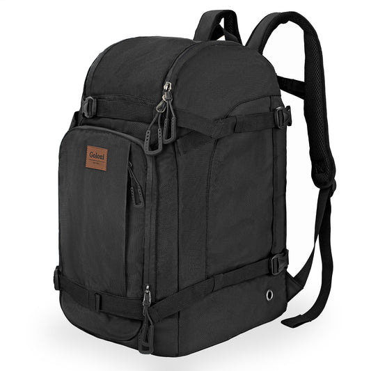Goloni Ski Boot Bag - 50L Waterproof Ski and Snowboard Boots Travel Backpack for Skis, Snowboard, Ski Helmet, & Accessories