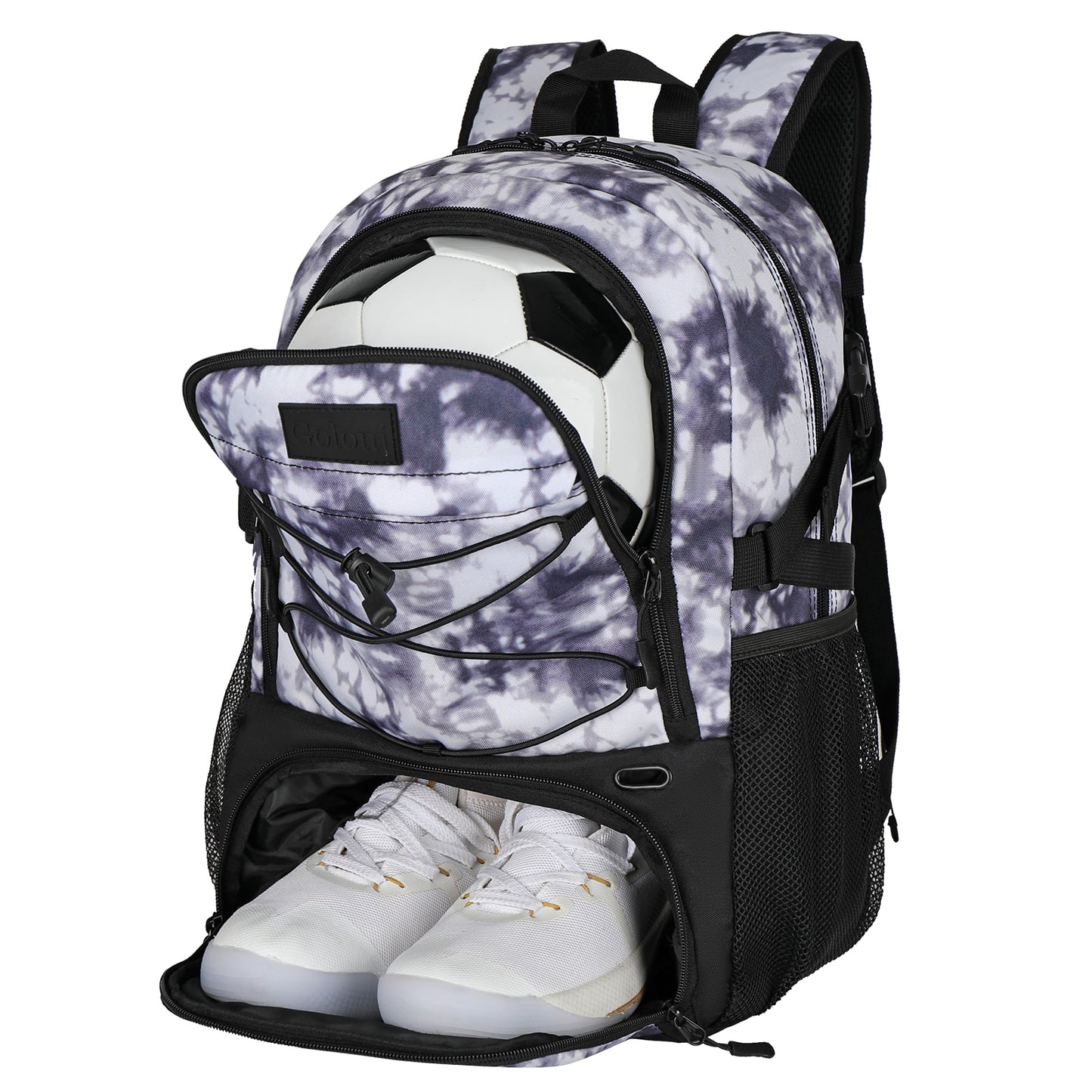 Goloni Soccer Backpack,Basketball Backpack with Ball Compartment & Shoe Compartment,Backpack for Basketball,Soccer